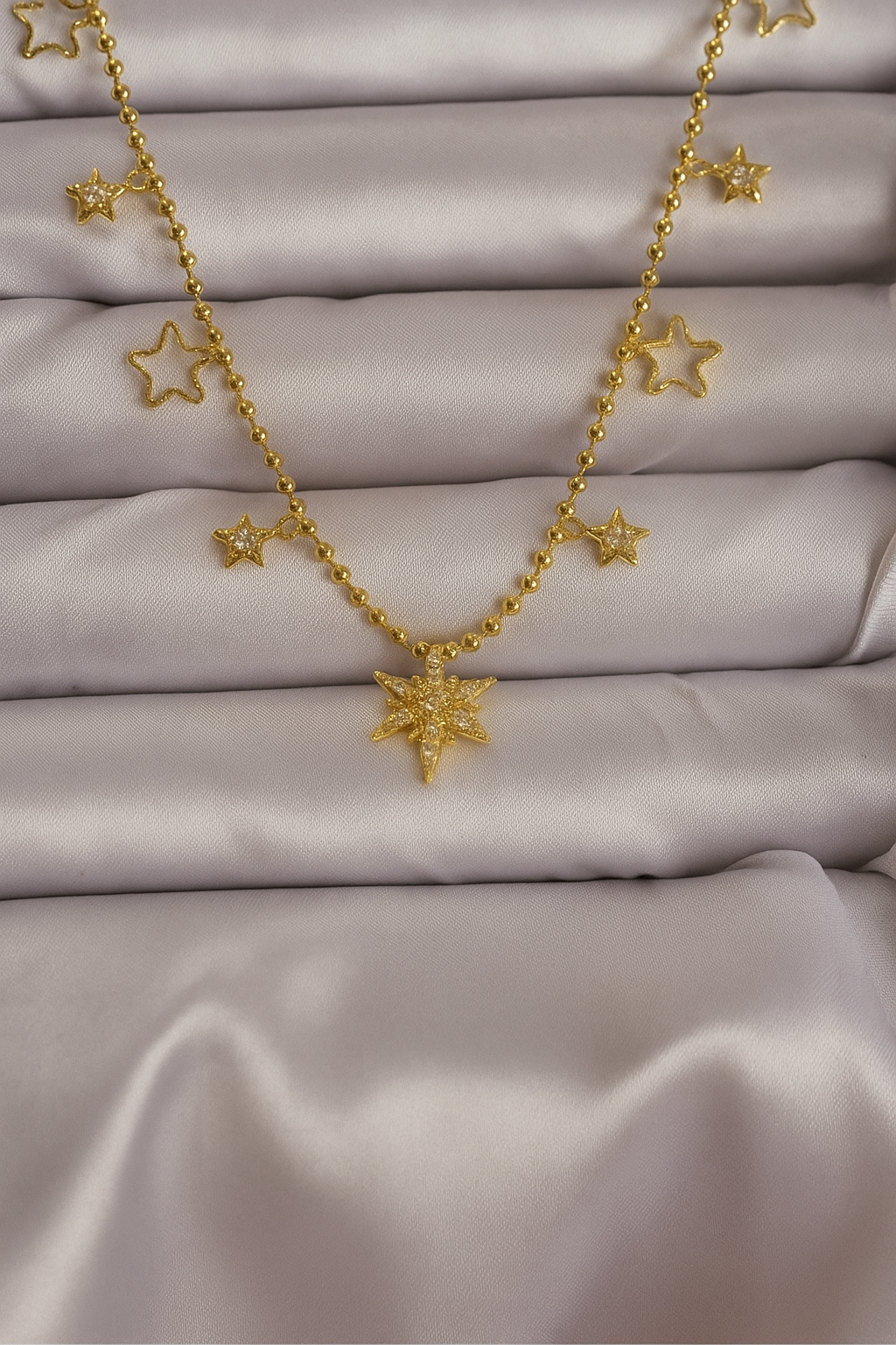 Altın Güneş Kadın Kolye