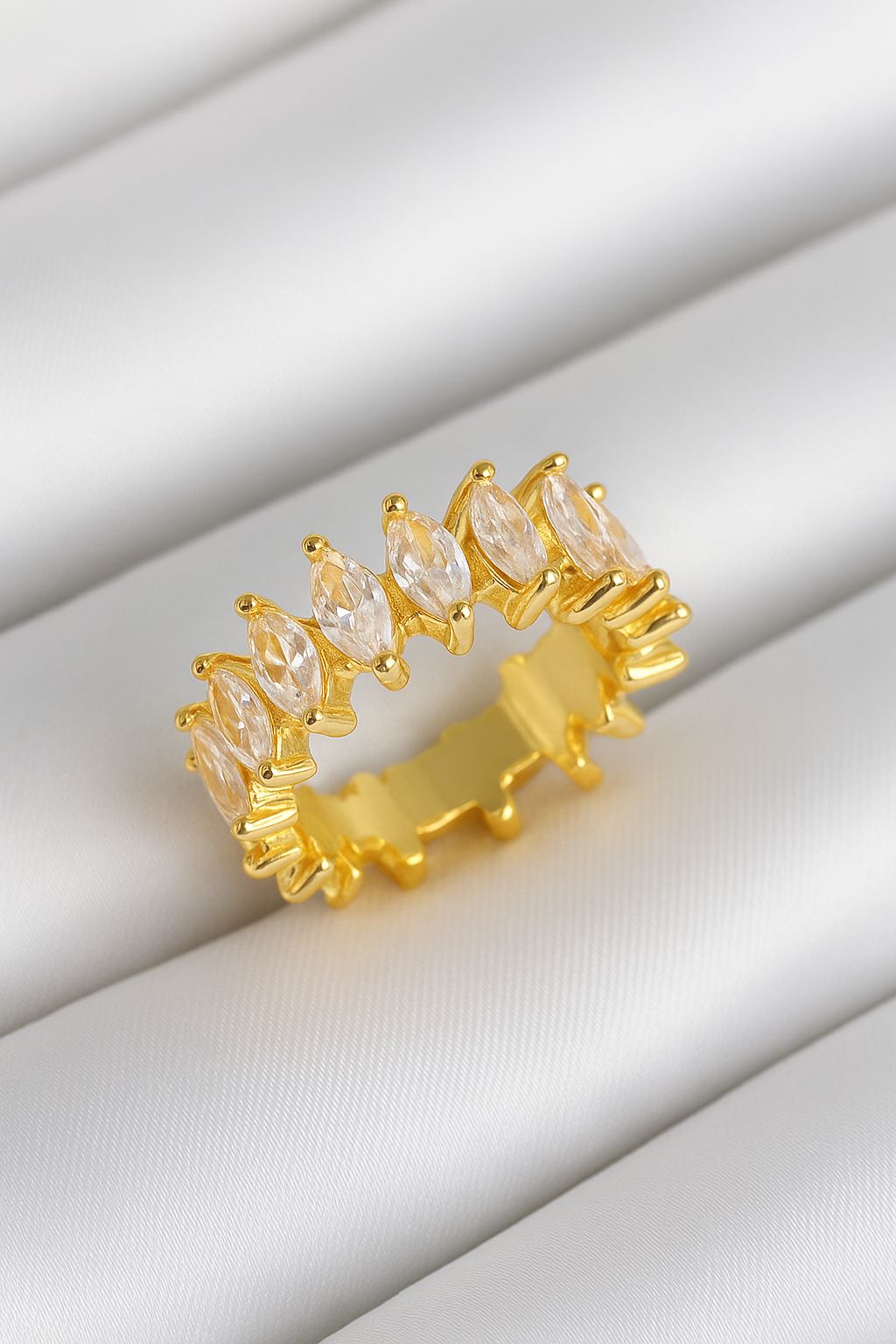 Baget Zirkon Taşlı Yüzük